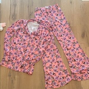 Beach Riot Pink Floral Loungewear